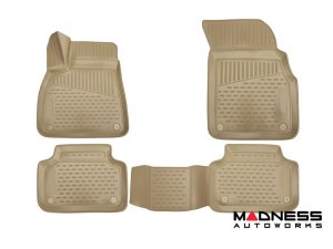 Lamborghini Urus Floor Liners - 3D Molded - Front + Rear - Tan (2019-2024) Lamborghini Urus Floor Liners - 3D Molded - Front + Rear - Tan (2019-2024)